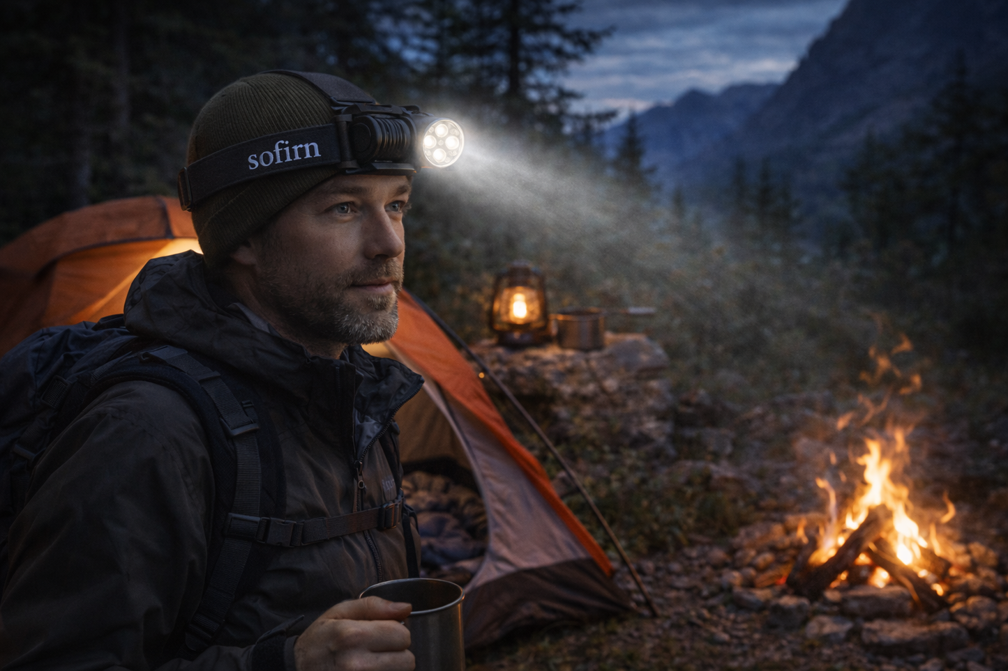 Lampe Frontale Rechargeable | Adventure Pro