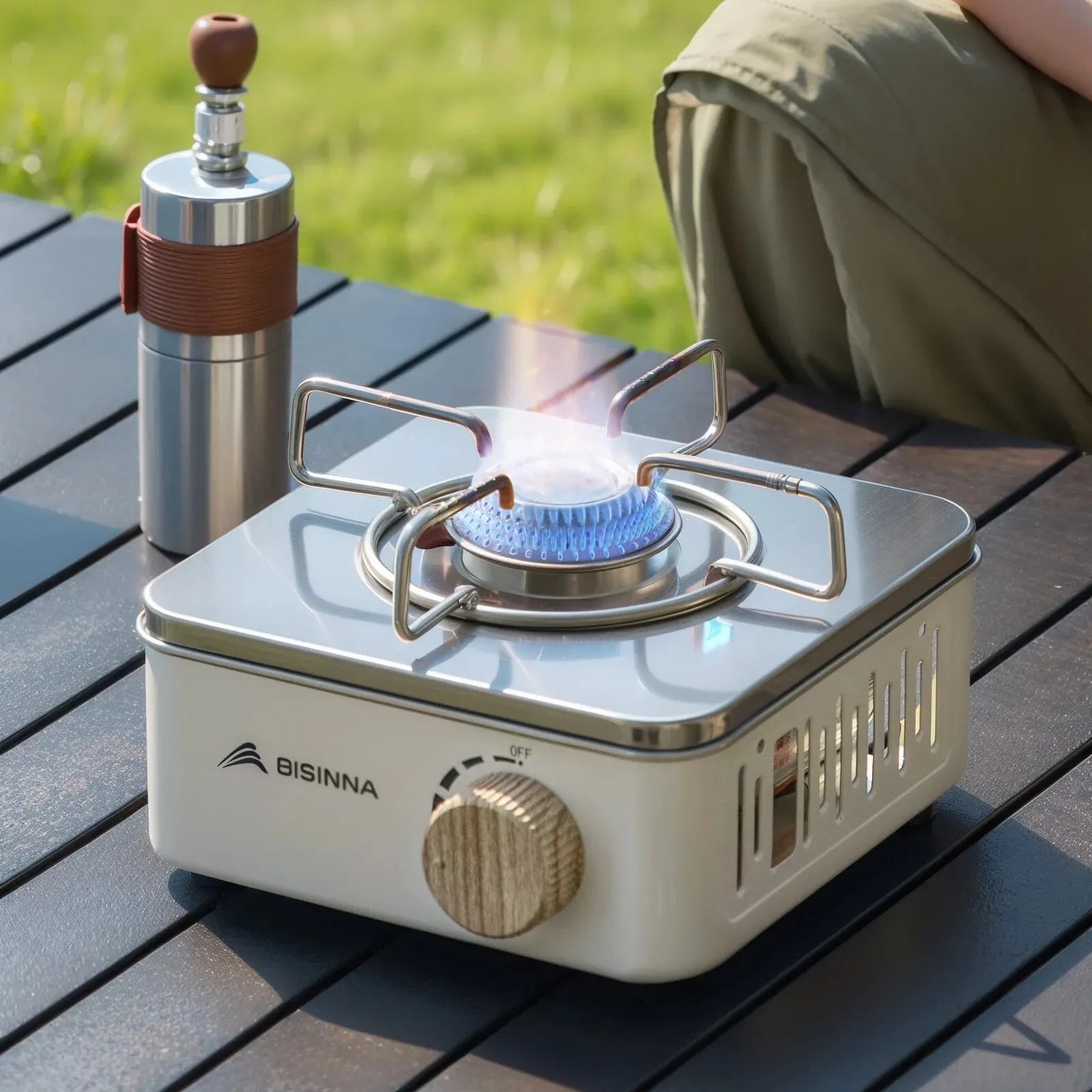 Cuisinière - MiniGasPortable™ - Blanc - Esprit nomade