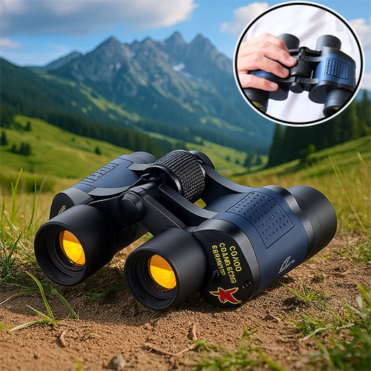 jumelles puissantes sol pleine nature