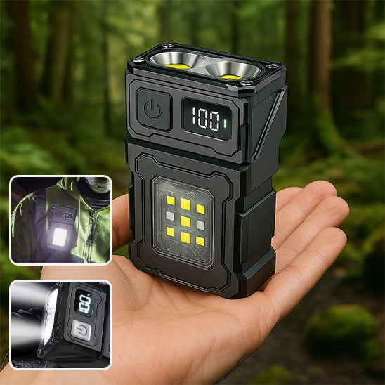 lampe de poche puissante gros plan