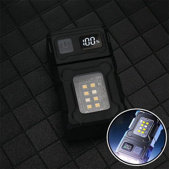 lampe de poche puissante pleine charge