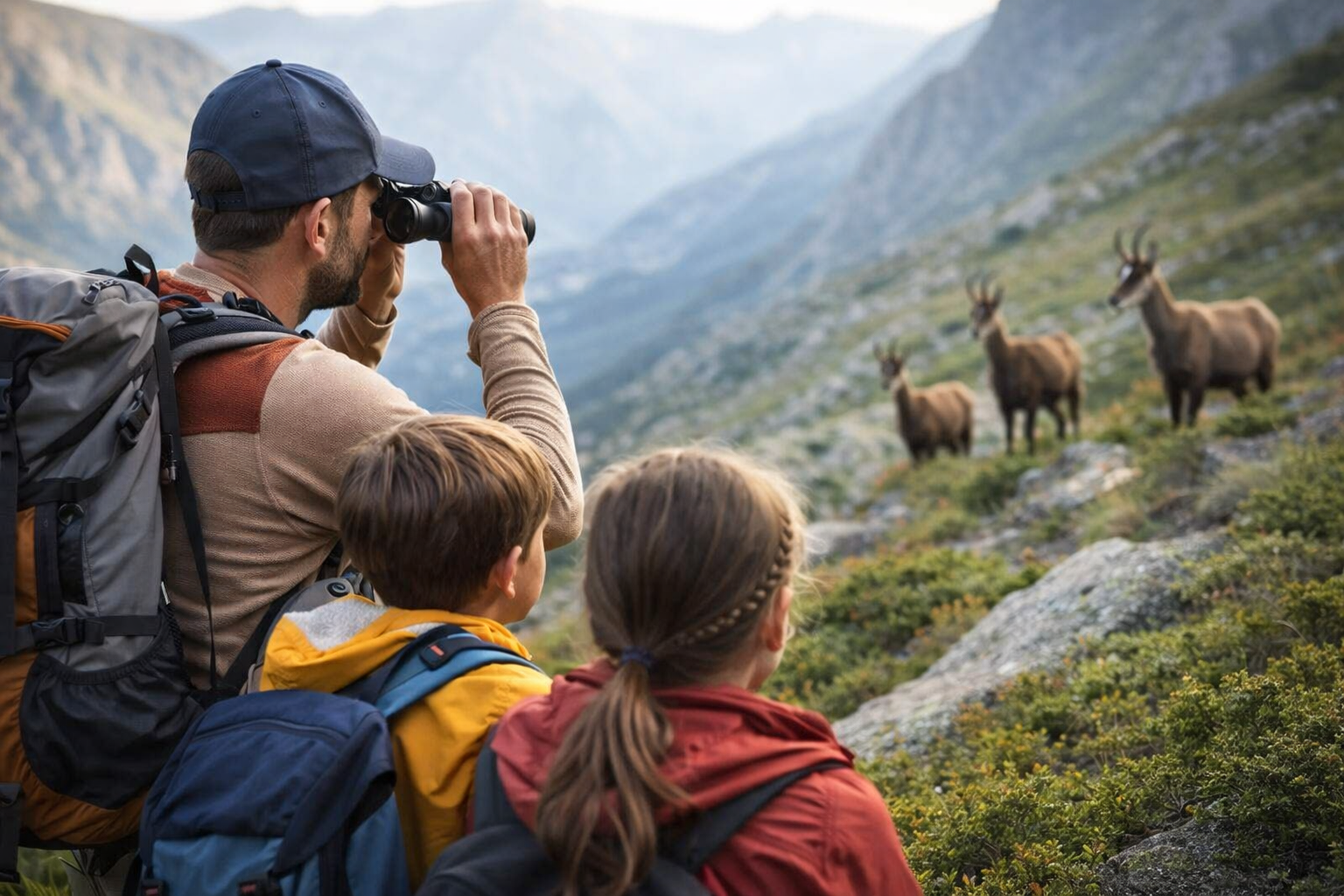 rencontre en randonnee avec mes enfants