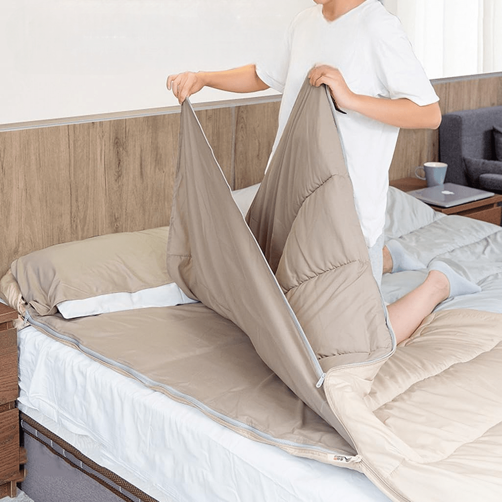 Sac de couchage - HikingSleepingbag™ - Marron Clair - Esprit nomade