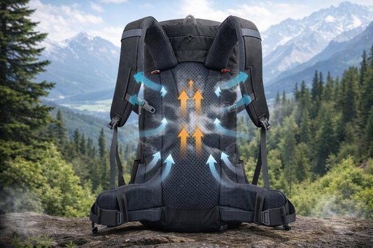 sac de randonnee avec dos respirant