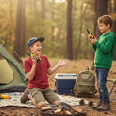 talkie walkie enfant camping amusement