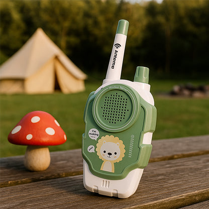 talkie walkie enfant couleur vert nature