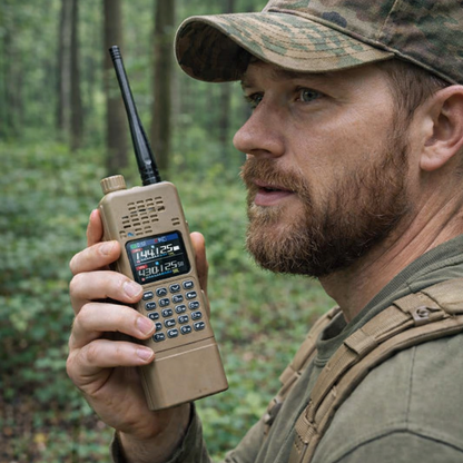 talkie walkie vert pour randonnee