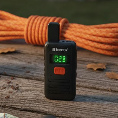 talkie walkie sur table